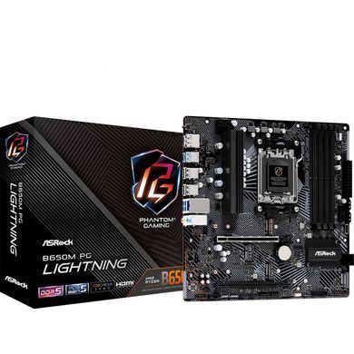 Материнська плата ASRock Socket AM5 (B650M PG Lightning) [607753]