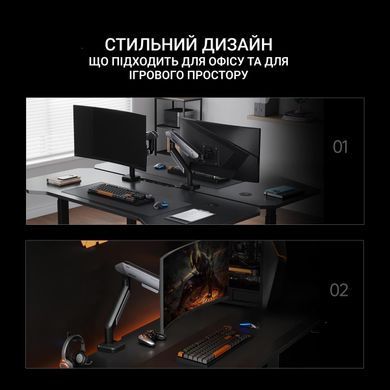 Кронштейн Anda Seat Stealth Pro II 17"-42" Black (VESA100х100) (AD-W-A9-1S-BB) [610487]