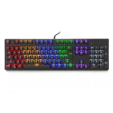 Клавіатура Motospeed CK107 Outemu Blue RGB Ukr Black (mtk96mb) [605891]
