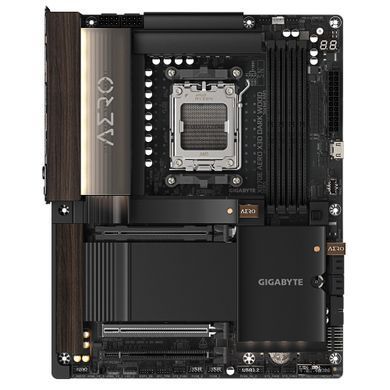 Материнська плата GIGABYTE X870E AERO X3D DK WOOD sAM5 X870 4xDDR5 M.2 Wi-Fi BT HDMI ATX (X870E_AERO_X_DK_WOOD) [115366]