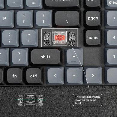 Клавіатура бездротова Keychron K17 PRO 100Key (K17P-H2-UA) [619624]