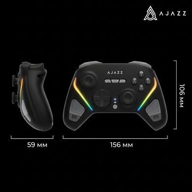 Геймпад Ajazz GP100 RGB Black (GP100-B) [617808]