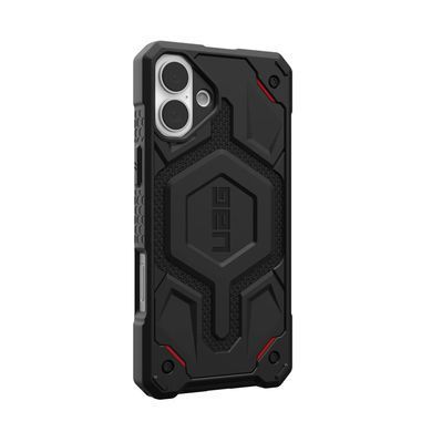 Чохол UAG для iPhone 16 Plus, Monarch Pro Magsafe, Kevlar Black (114455113940) [108229]