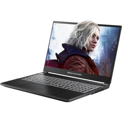 Ноутбук Dream Machines 15.6&rdquo; FHD 144Hz/i5-13420H/32 GB/SSD 1TB/RTX5050/GLAN/DOS (RG5050-15UA32) [405595]