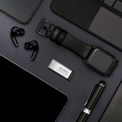 Флеш-накопичувач ADATA USB 3.2 UR 350 128Gb Silver/Black (UR350-128G-RSR/BK) [803130]