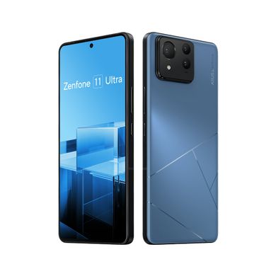 ASUS Смартфон Zenfone 11 Ultra (AI2401) 6.78" 16/512ГБ, 2SIM, 5500мА•год, синій (90AI00N7-M001H0)