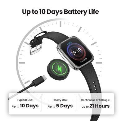 Смарт-годинник Amazfit Active 2S Premium Black (W2440GL3N) [611848]