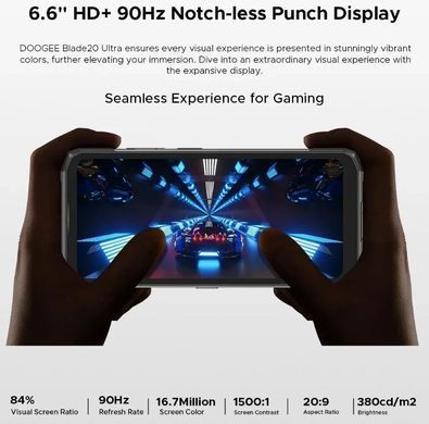 Смартфон (Doogee Blade20 Ultra 8/512GB Black/Silver) [613111]