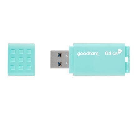 Флеш-накопичувач USB3.2 64GB Goodram UME3 Care Green (UME3-0640CRR11) [607256]