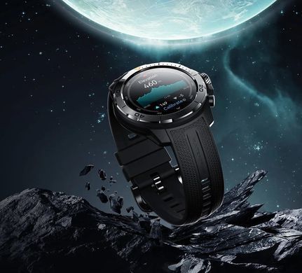 Смарт-годинник Mibro GS Explorer 48мм, 1.32", 466x466, AMOLED, BT 5.3, Dual-band GPS, 10 ATM, чорний обсидіан (XPAW017B) [113709]