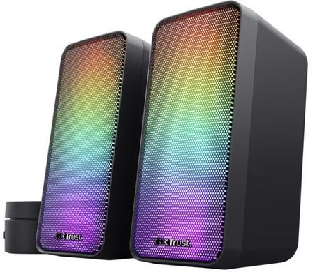 Акустична система Trust GXT 611 Wezz, USB/AUX, RGB/Knob, чорний (24587_TRUST) [113273]