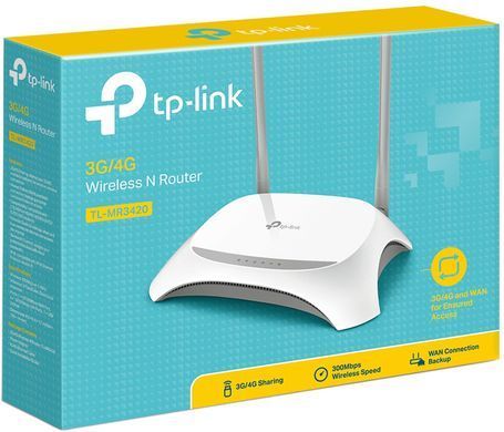 Бездротовий маршрутизатор TP-LINK (TL-MR3420) [609412]
