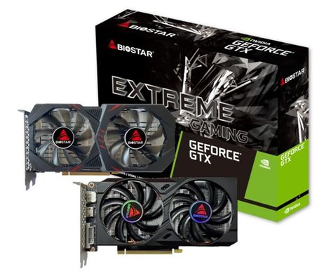 Biostar Відеокарта GeForce GTX 1660 Ti 6GB GDDR6 (GTX1660TI_6GB)