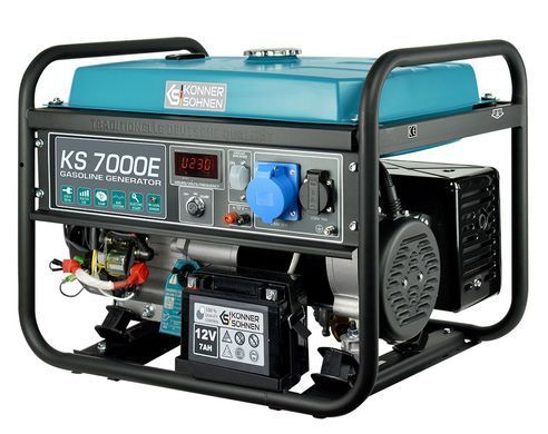 Генератор бензиновий Konner&Sohnen (KS 7000E) [614469]