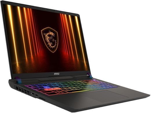Ноутбук MSI Vector 16 HX AI A2XWIG-222XUA 16" QHD+, Intel U9-275HX, 32GB, F1TB, NVD5080-16, DOS, чорний (9S7-15M352-222) [113928]