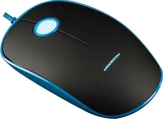 Мишка Modecom MC-M111, 3кн., 1600dpi, чорно-синя (M-MC-M111-140) [401107]