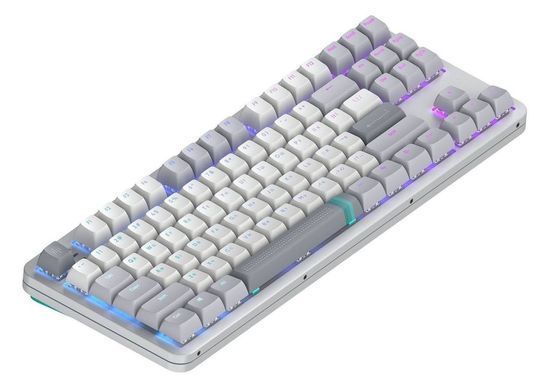 Клавіатура Dark Project ALU87 Daylight White/Grey (DPKB_DAYLIGHT_87_ANSI_UA) [616558]