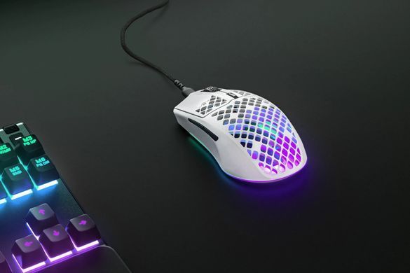 Мишка SteelSeries Aerox 3 Snow 2022 Edition (62603) [401352]