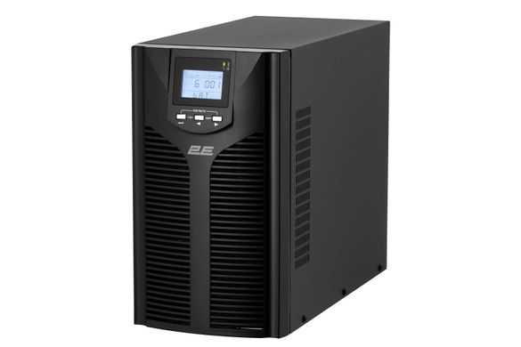 Джерело безперебійного живлення 2E OD3000, 3000VA/2700W, LCD, USB, 4xSchuko (2E-OD3000) [102995]