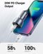 Автозарядка 2xUSB 36W (USB-C+USB-A) QC 3.0+ Косм. Сіра (CD213) UGREEN (60980) [404019], фото 6