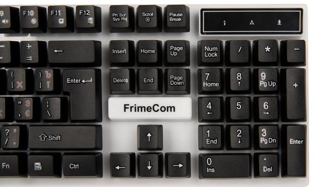 Клавіатура FrimeCom Black (FC-801А-USB) [605952]