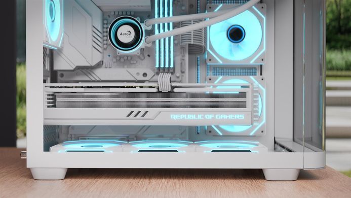Корпус AeroCool P300C-G-WT-v1 White без БЖ (ACCS-PN02033.21) [608796]