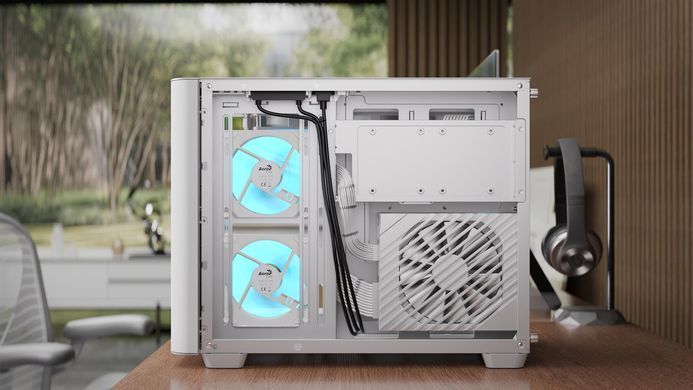 Корпус AeroCool P300C-G-WT-v1 White без БЖ (ACCS-PN02033.21) [608796]
