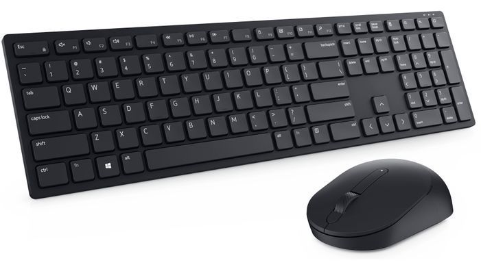 Комплект Dell Pro Wireless Keyboard and Mouse - KM5221W - Ukrainian (QWERTY) (580-AJRT) [103576]