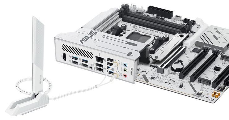 Материнська плата Asus hite Socket AM5 (X870 MAX GAMING WIFI7 W) [612644]