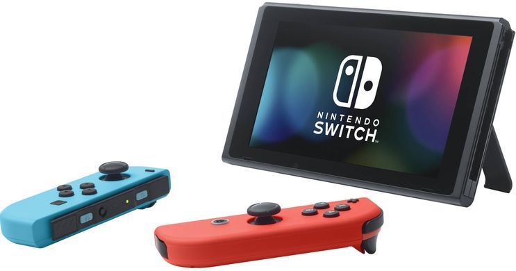 Ігрова консоль Nintendo Switch (неоновий червоний/неоновий синій) (045496452629) [12473]