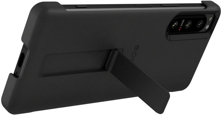 Чохол-накладка Sony Style Cover with Stand для Sony Xperia 5 IV Black (XQZ-CBCQ/BGENG) [615274]