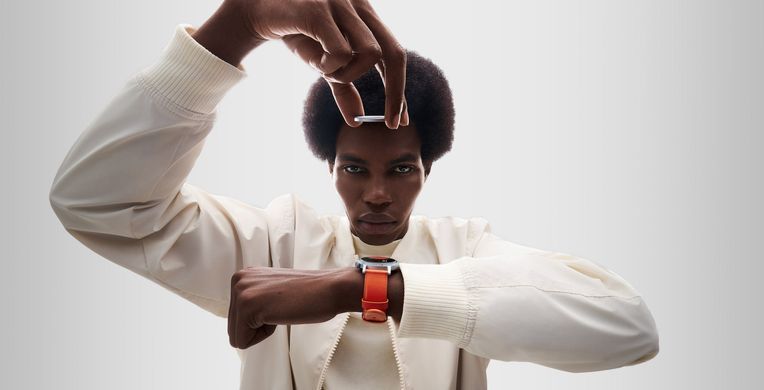 Смарт-годинник CMF by Nothing Watch Pro 2 Orange Metal with Leather Strap_EU (A10700014_EU) [604547]