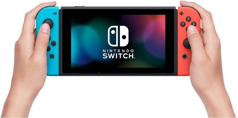 Ігрова консоль Nintendo Switch (неоновий червоний/неоновий синій) (045496452629) [12473]