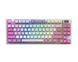 Клавіатура механічна MSI FORGE GK600 TKL W VIOLET UA 83key, mechanical Linear, USB-A, Wireless, Bluetooth, EN/UKR/RU, RGB, фіолетовий (S11-43UAQ01-HH9) [111232], фото 2