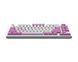 Клавіатура механічна MSI FORGE GK600 TKL W VIOLET UA 83key, mechanical Linear, USB-A, Wireless, Bluetooth, EN/UKR/RU, RGB, фіолетовий (S11-43UAQ01-HH9) [111232], фото 5