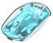 Миша XO tooth wireless transparent Blue (M12 Blue) [202532], фото 5