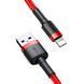 Кабель Baseus Cafule Cable USB For Lightning 1.5A 2m Red+Red (CALKLF-C09) [802344], фото 1