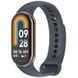 Силіконовий ремінець BeCover для Xiaomi Mi Smart Band 8 Gray (709388) [604914], фото 3