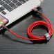 Кабель Baseus Cafule Cable USB For Lightning 1.5A 2m Red+Red (CALKLF-C09) [802344], фото 8