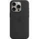 Чохол-накладка Apple Silicone Case with MagSafe для Apple iPhone 15 Pro Black (MT1A3) [614570], фото 4