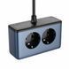 Фільтр живлення ColorWay 45W 2 розетки, 1xUSB-A 2xUSB-C, 2 м, синій (CW-CHE25PDB) [619938], фото 12