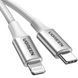 Кабель USB 2.0 Type-C M-Lightning M, 1 м, (20V/3A), (60W) Білий, US304 UGREEN (70523) [404205], фото 3