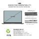 Чохол UAG для MacBook Pro 14"(2021-2023), Essential Armor, Ice (134011114343) [112854], фото 6