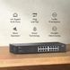 Комутатор, TP-LINK (LS1016G) [503101], фото 6