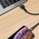 Кабель ColorWay USB - micro USB (M/M), Nylon, 2.4 А, 1 м, Black (CW-CBUM045-BK) [616030], фото 8