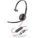 Гарнітура комп'ютерна моно On-ear Poly Blackwire 3210, USB-A, USB-C, всеспрямований, чорний (8X214AA) [107395], фото 2