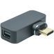 Адаптер PowerPlant USB Type-C - mini DisplayPort (M/F) Black (CA914272) [604364], фото 1