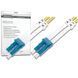 Патч-корд волоконно-оптичний DIGITUS LC/UPC-LC/UPC, 9/125, SM, OS2, duplex, 10м (DK-2933-10) [109915], фото 1