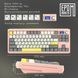 Клавіатура бездротова Epomaker Shadow-S TKL Wisteria Linear Switch Hot-Swap (2.4G/BT/USB) LCD Screen RGB UA Pink (SHS-P-WL) [614137], фото 5