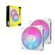 Вентилятор Corsair iCUE Link RX140 RGB PWM White Dual Pack (CO-9051024-WW) [608994], фото 1